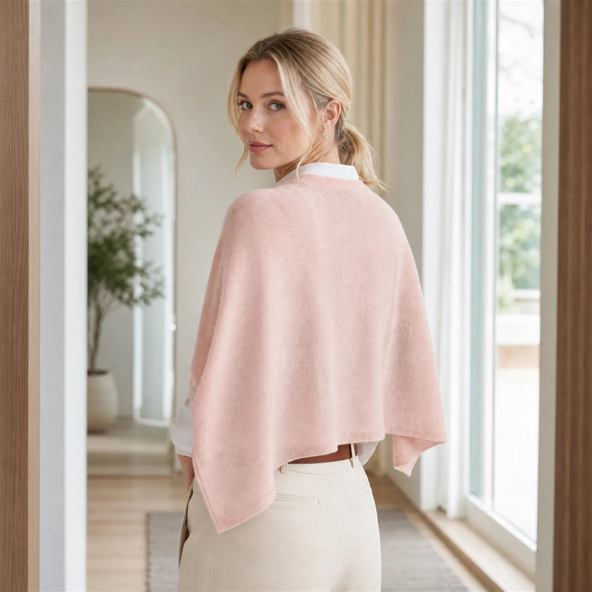 Audingull 100% Cashmere Lightweight Shawl Wrap for Women