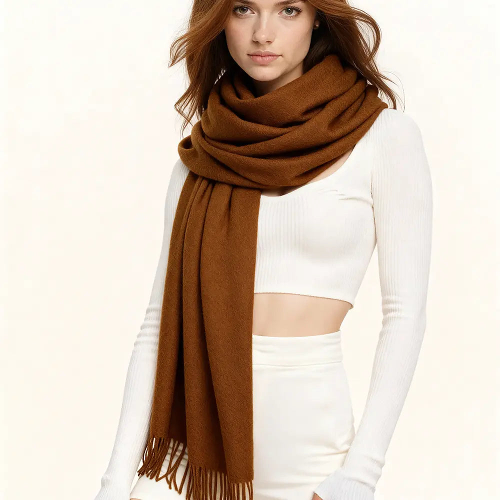 Audingull Women’s 100% Pure Cashmere Scarf