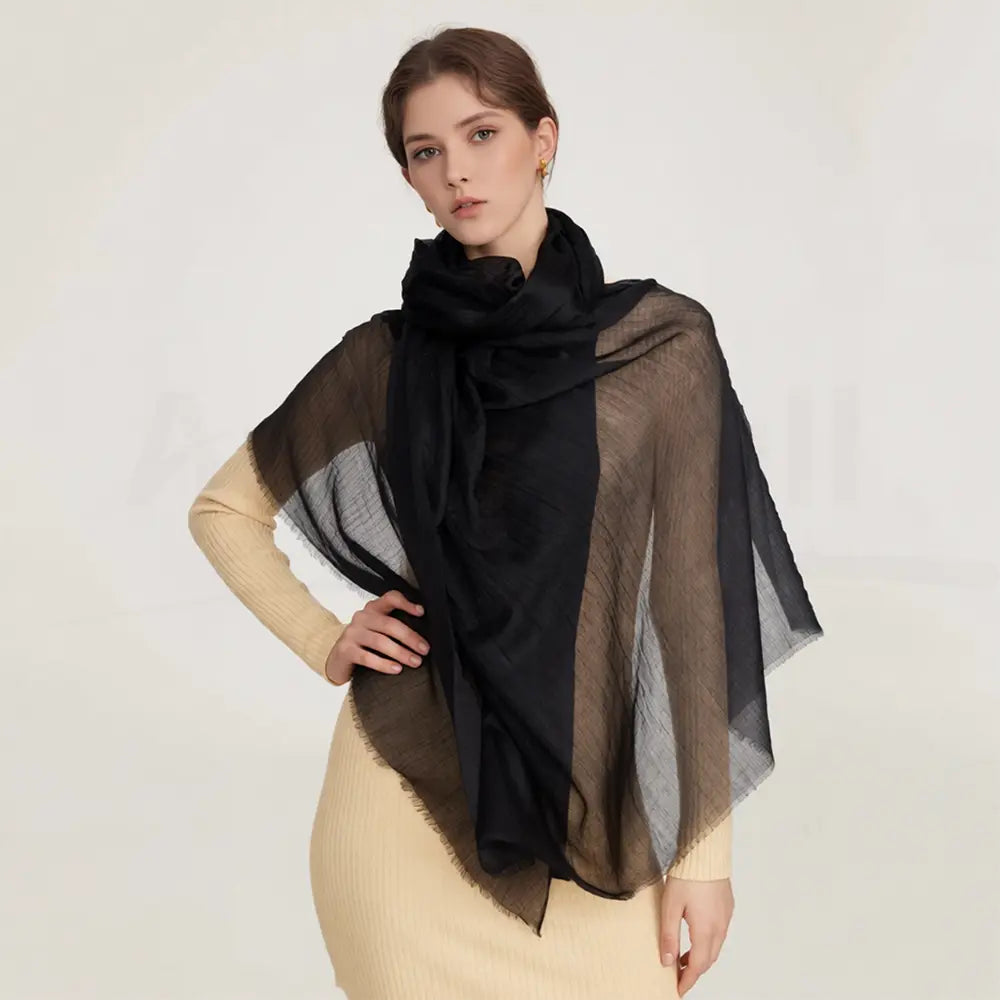 Audingull Soft Pure Cashmere Cloudweight Scarf Wrap