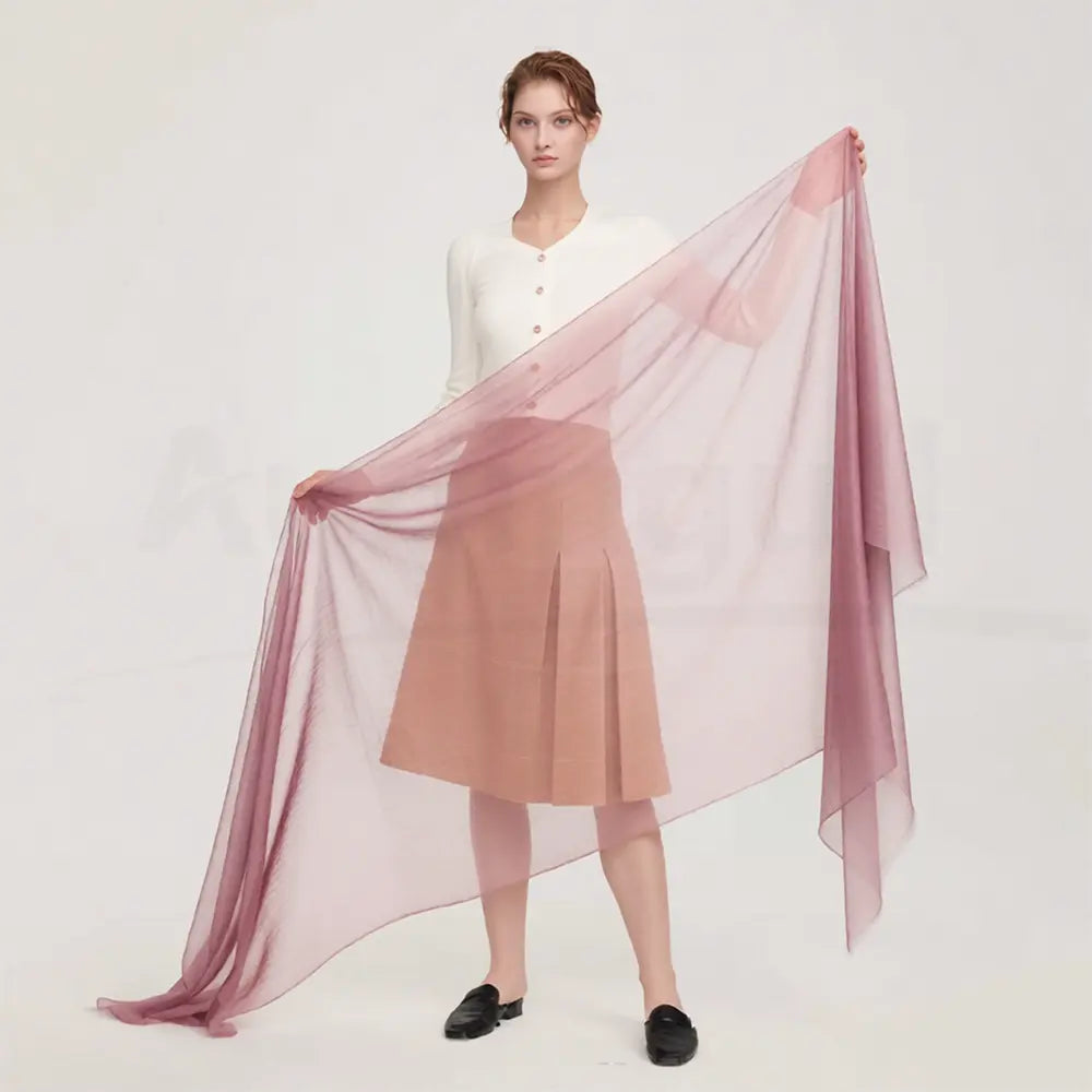 Audingull Soft Pure Cashmere Cloudweight Scarf Wrap