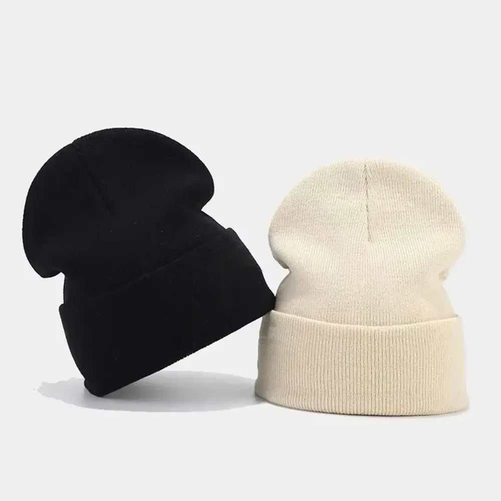 Women’s Ribbed Knit Beanie with Satin Lining