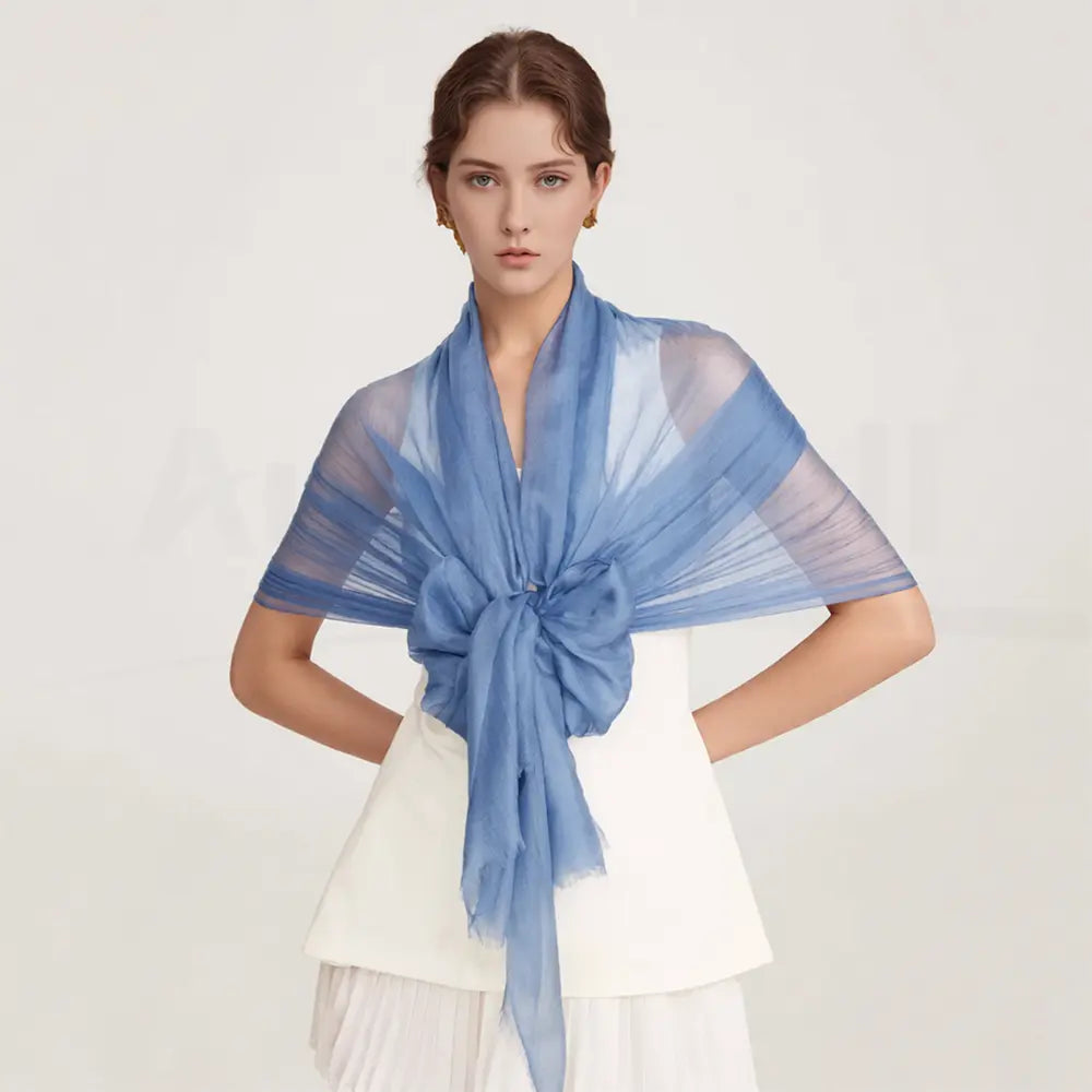 Audingull Soft Pure Cashmere Cloudweight Scarf Wrap