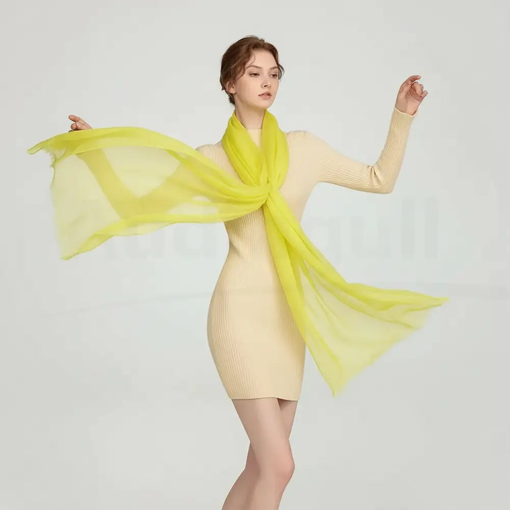 Audingull Soft Pure Cashmere Cloudweight Scarf Wrap