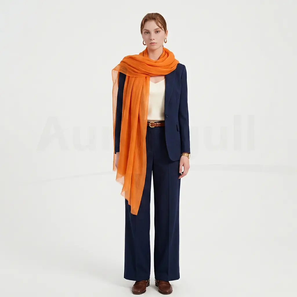 Audingull Soft 100% Cashmere Cloud-Light Scarf Wrap