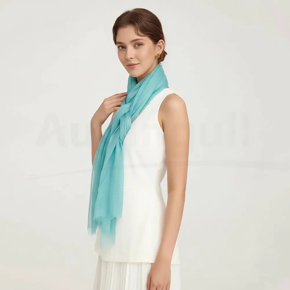 Audingull Soft Pure Cashmere Cloudweight Scarf Wrap