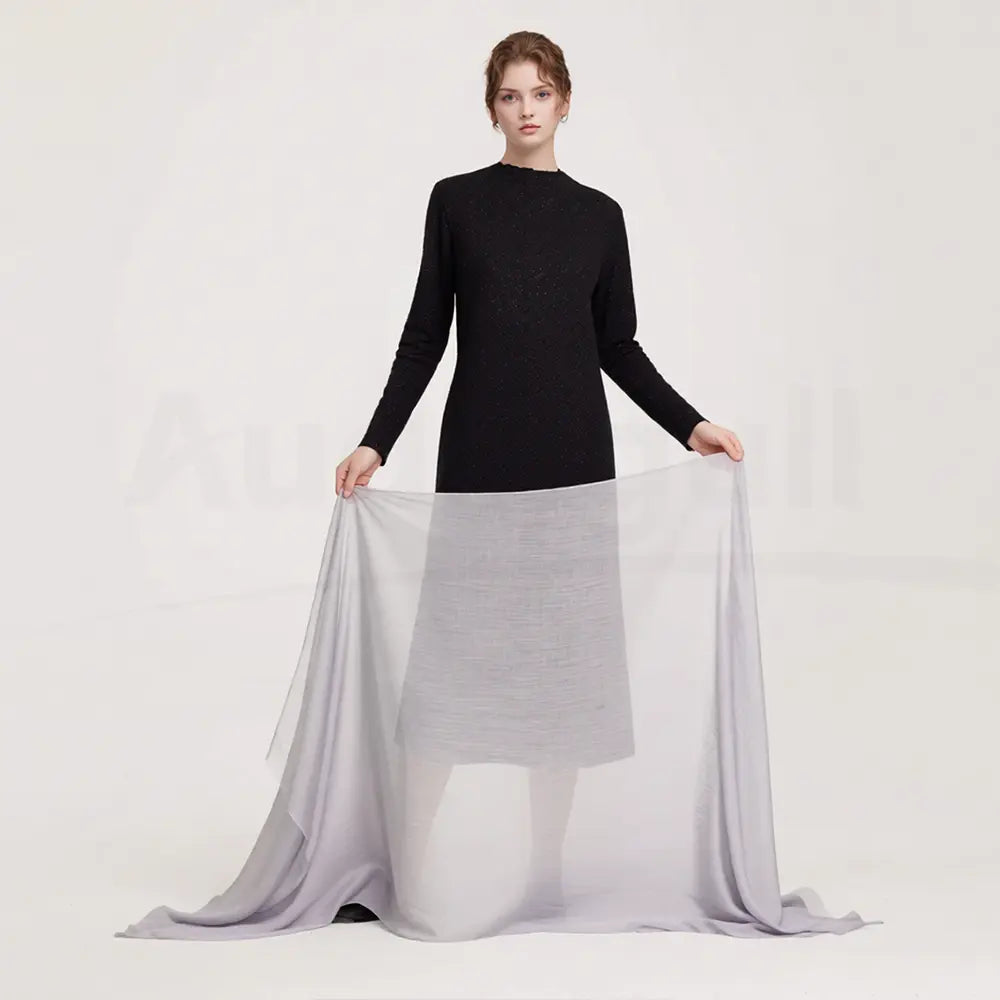 Audingull Soft Pure Cashmere Cloudweight Scarf Wrap
