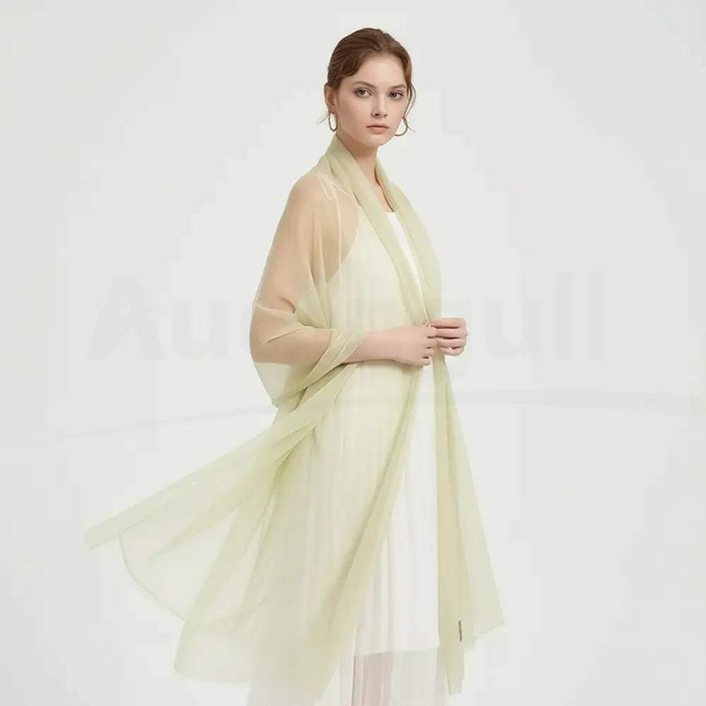 Audingull Soft Pure Cashmere Cloudweight Scarf Wrap