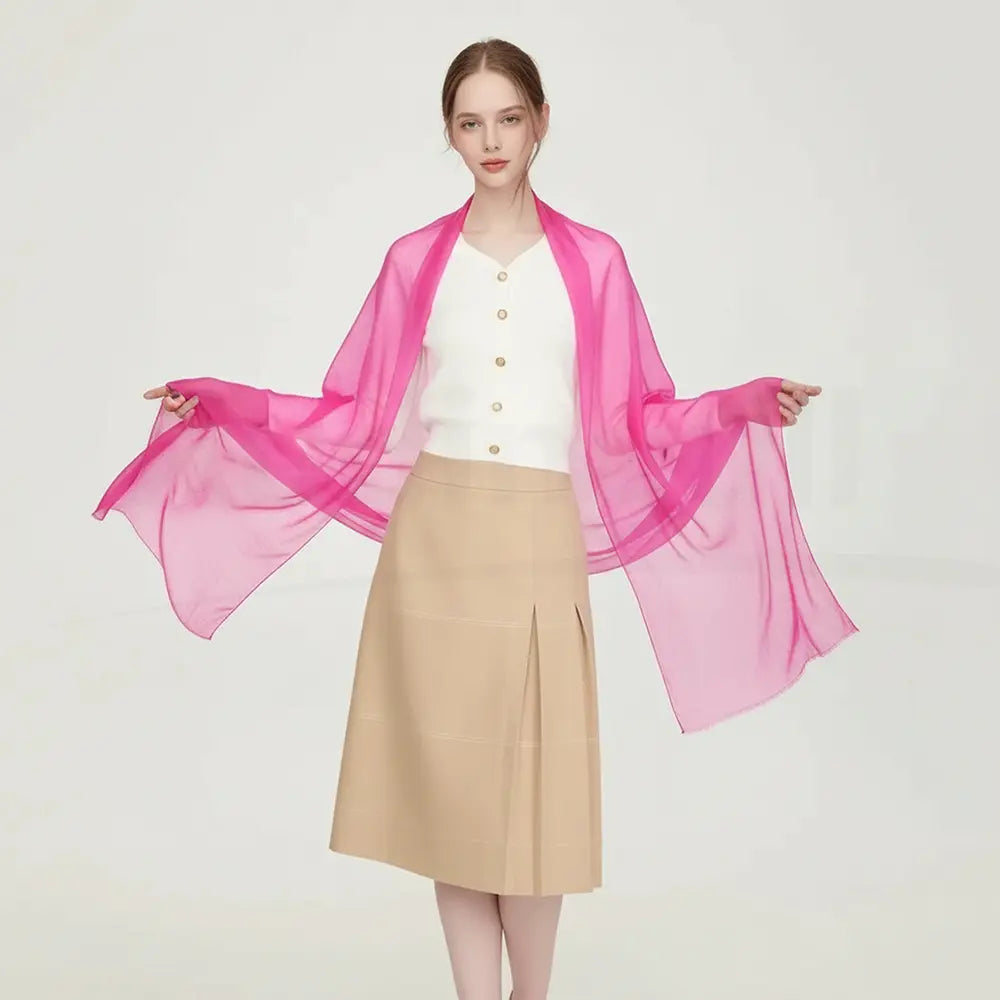 Audingull Soft 100% Cashmere Cloud-Light Scarf Wrap