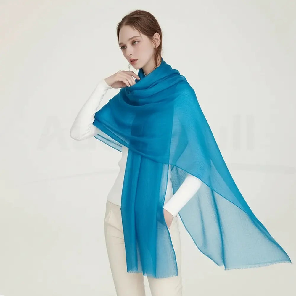 Audingull Soft Pure Cashmere Cloudweight Scarf Wrap