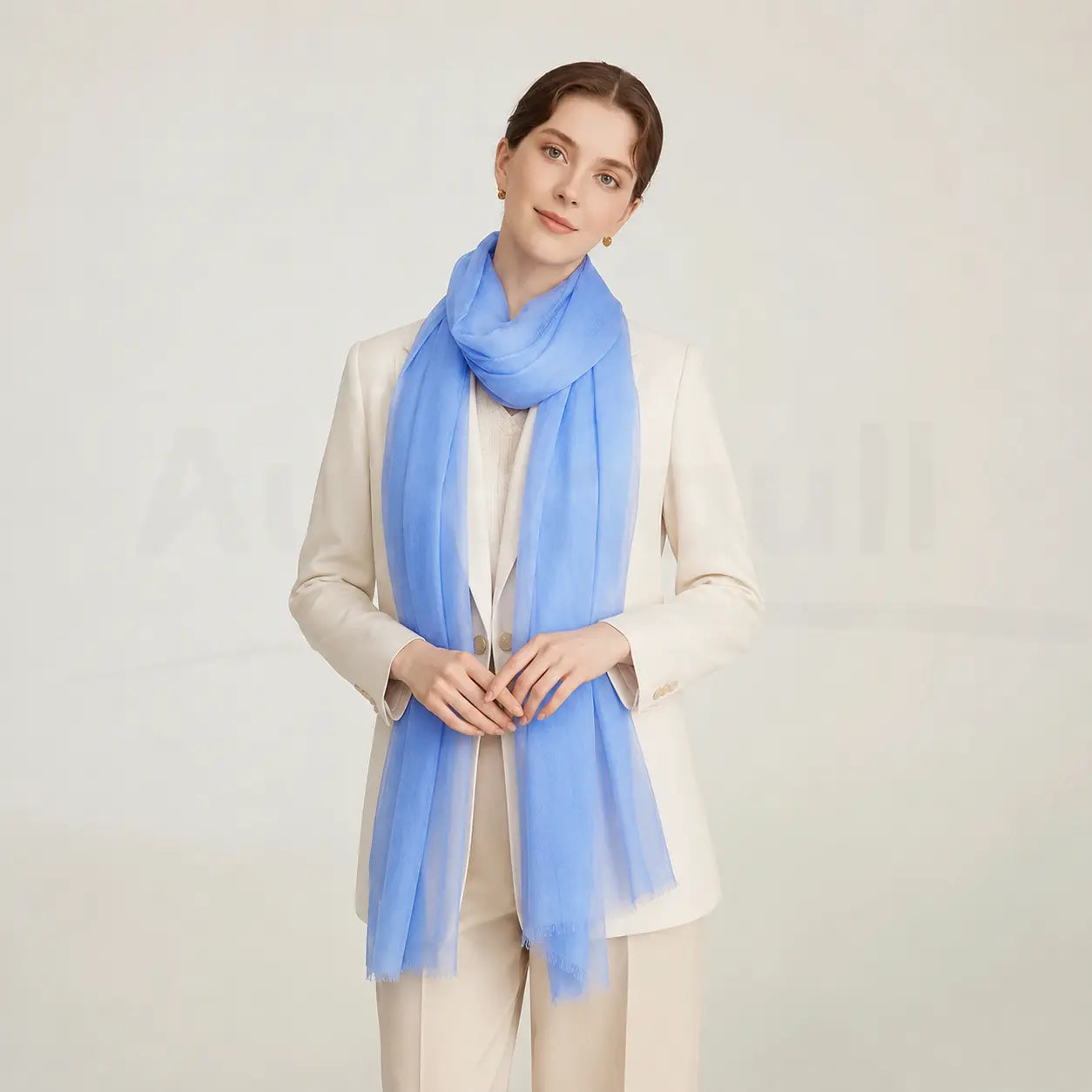 Audingull Soft 100% Cashmere Cloud-Light Scarf Wrap