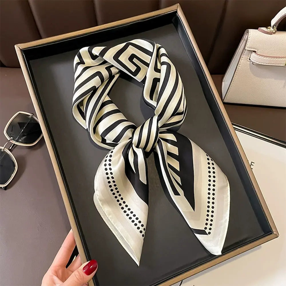 Audingull 100% Mulberry Silk Scarf for Women