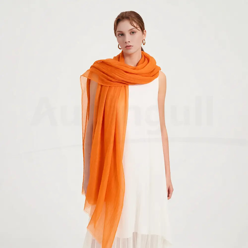 Audingull Soft Pure Cashmere Cloudweight Scarf Wrap