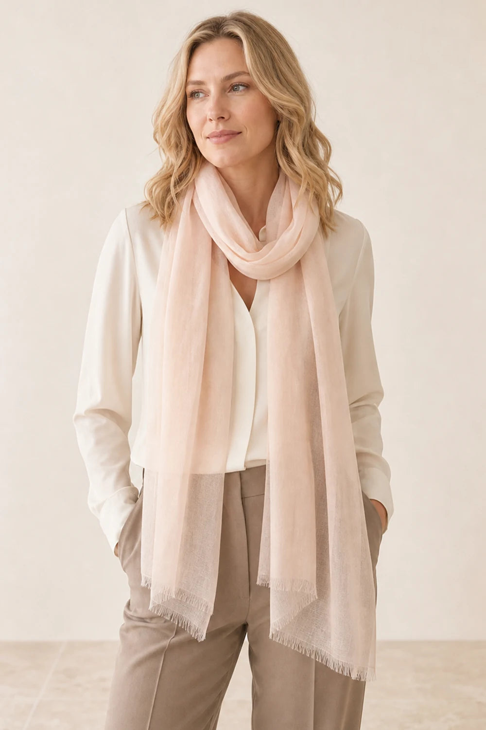 Audingull 100% Cashmere Lightweight Wrap Scarf for Women