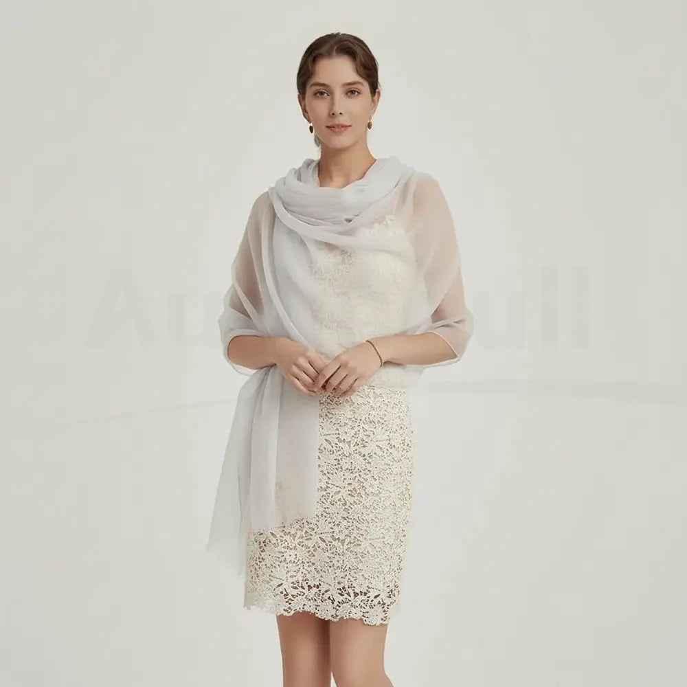 Audingull Soft Pure Cashmere Cloudweight Scarf Wrap