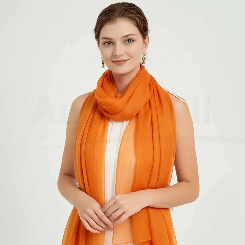 Audingull Soft Pure Cashmere Cloudweight Scarf Wrap