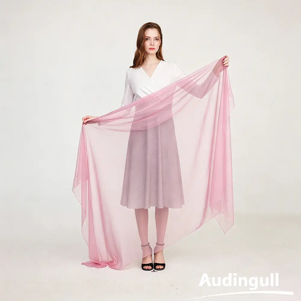 Audingull Lightweight 100% Mulberry Silk Scarf & Wrap