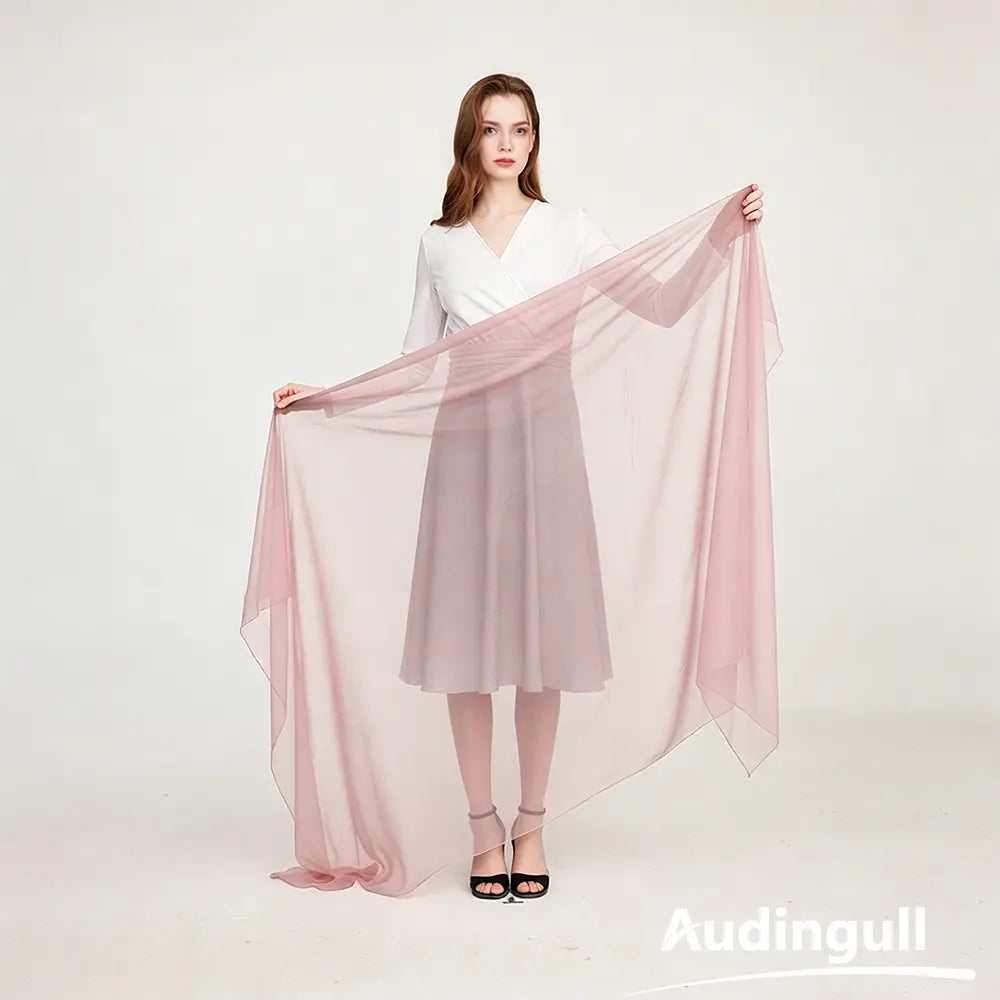 Audingull Lightweight 100% Mulberry Silk Scarf & Wrap