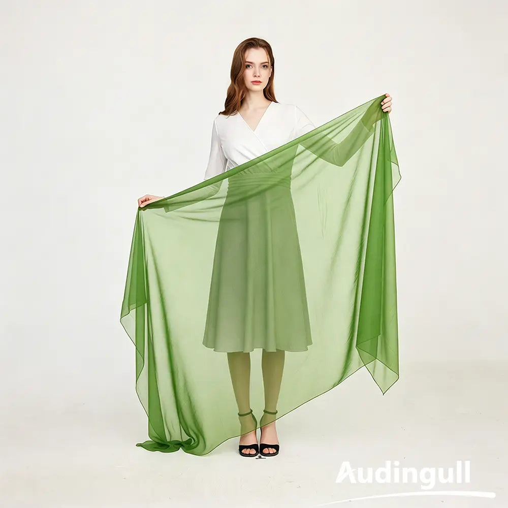Audingull Lightweight 100% Mulberry Silk Scarf & Wrap