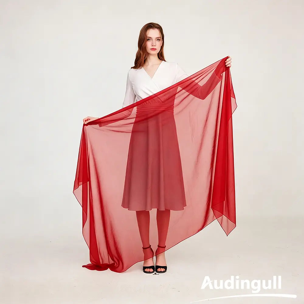 Audingull Lightweight 100% Mulberry Silk Scarf & Wrap