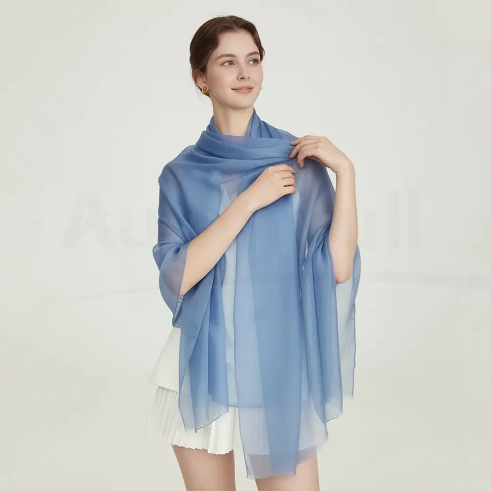 Audingull Soft Pure Cashmere Cloudweight Scarf Wrap