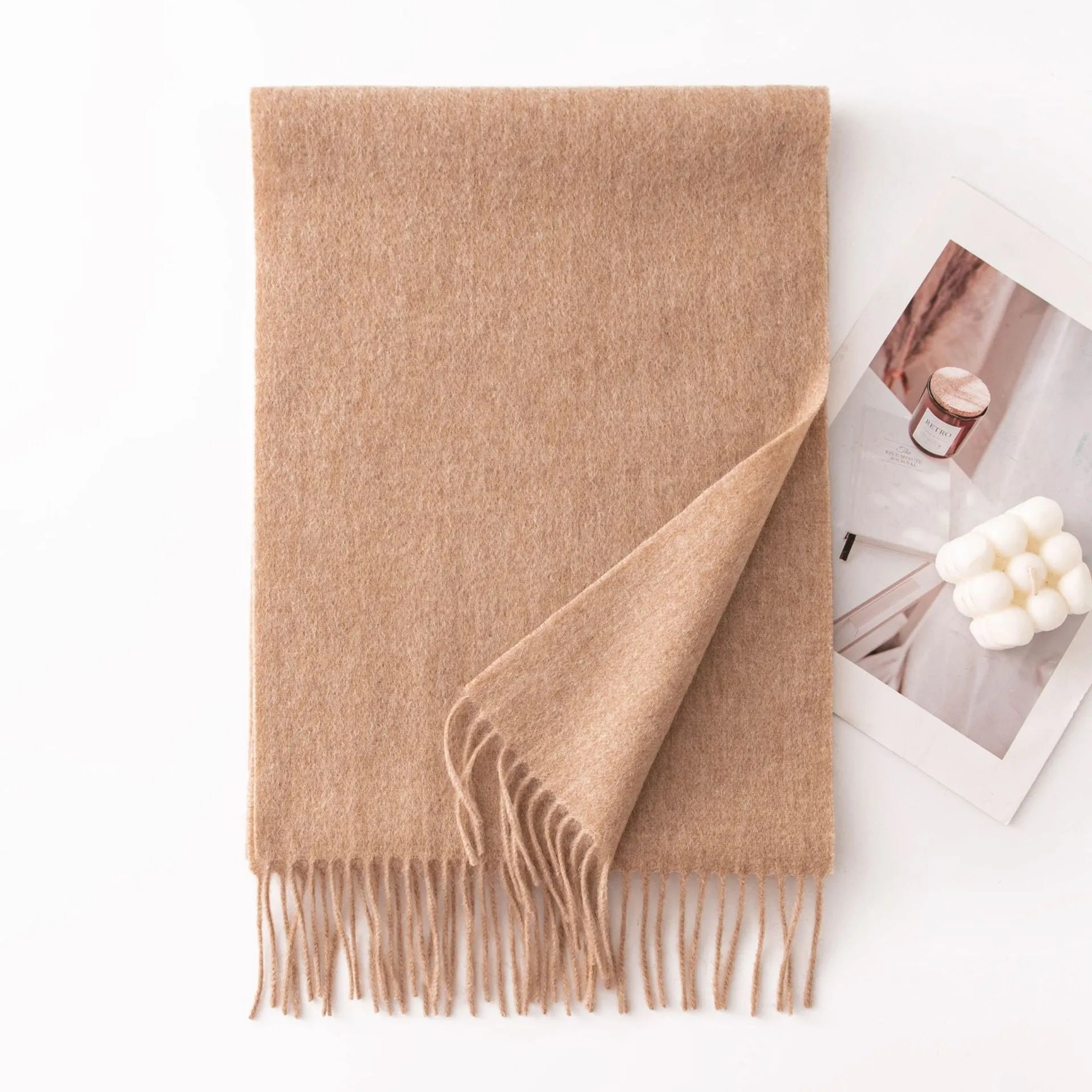 Audingull Women’s 100% Pure Wool Scarf