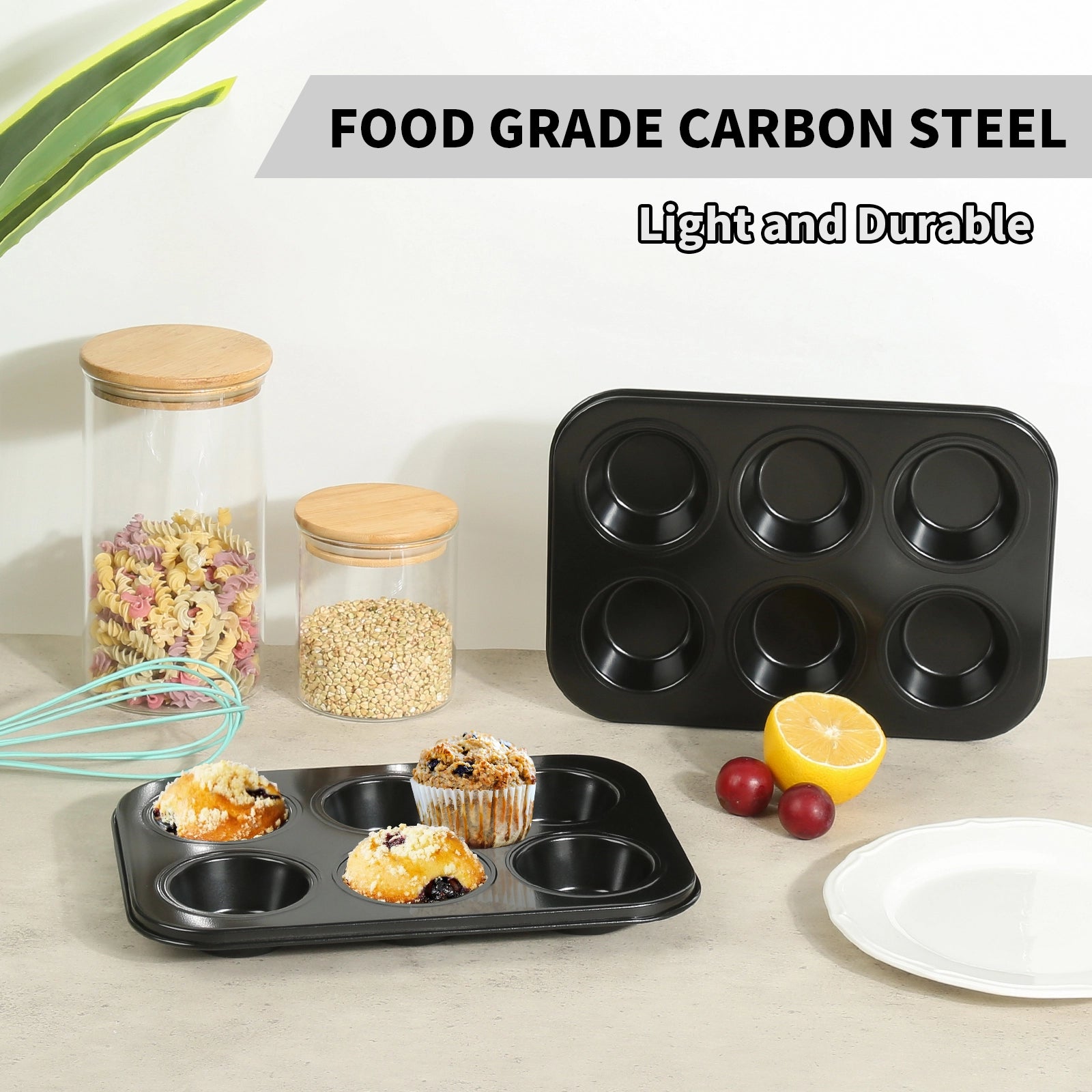 Audingull Standard Size Muffin Baking Pan