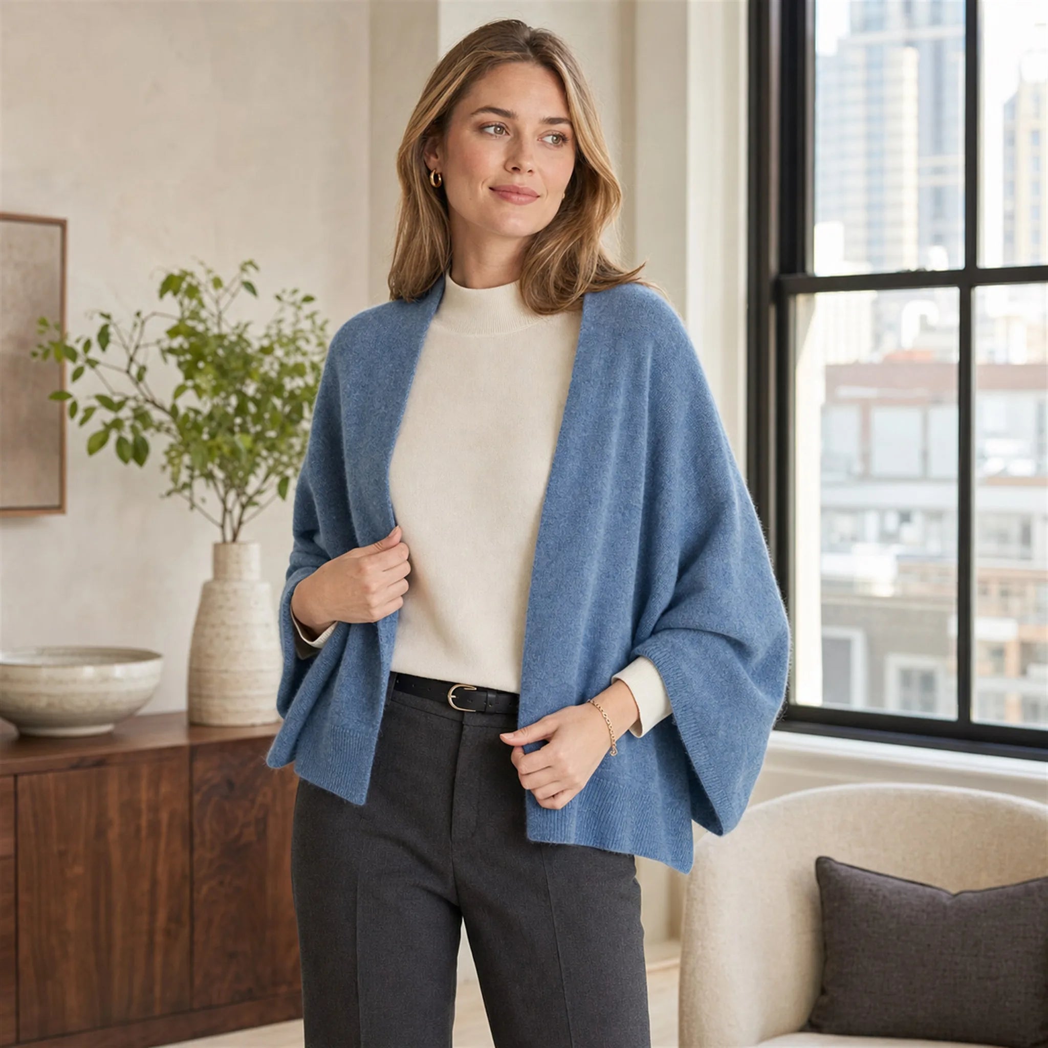 Audingull 100% Cashmere Lightweight Shawl Wrap for Women