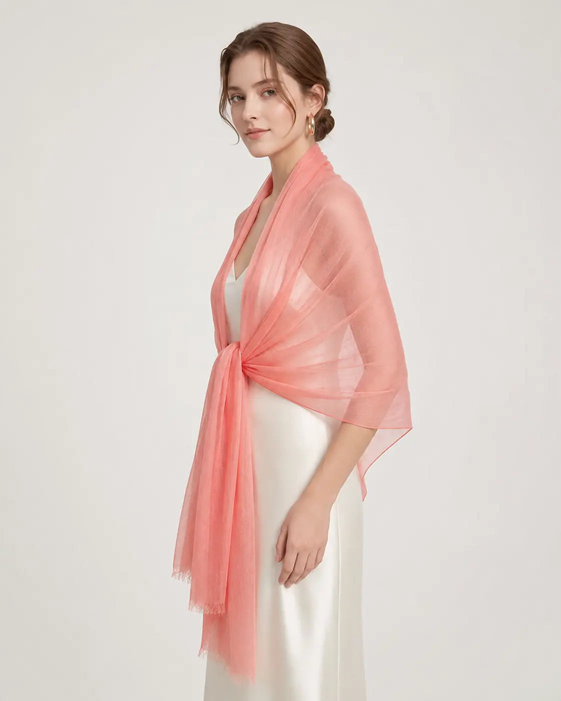 Audingull Soft 100% Cashmere Cloud-Light Scarf Wrap