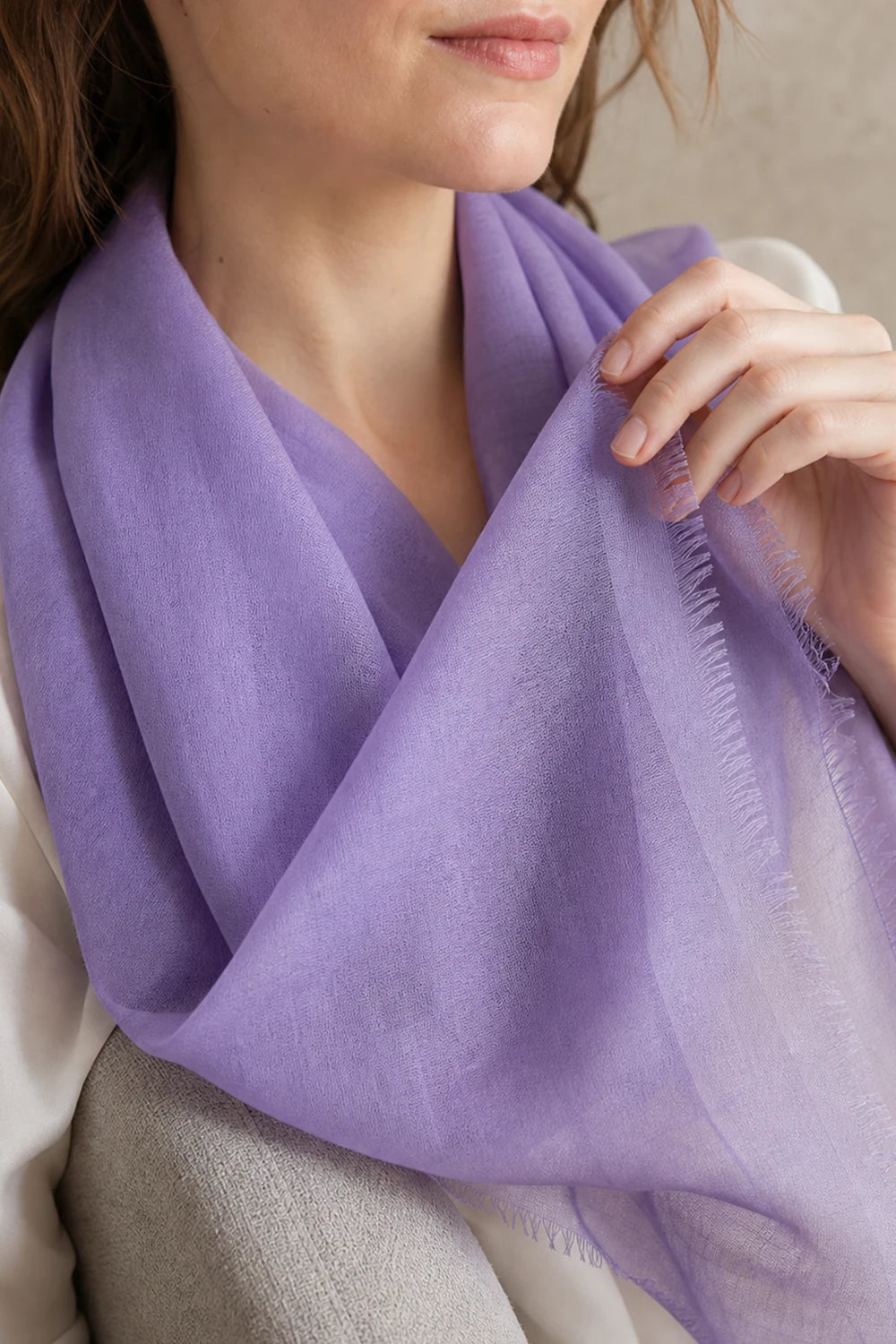 Audingull 100% Cashmere Lightweight Wrap Scarf for Women