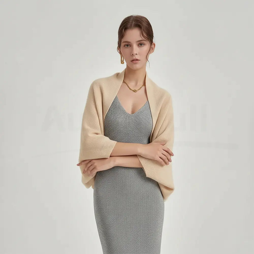 Audingull 100% Cashmere Wearable Shawl Wraps for Women