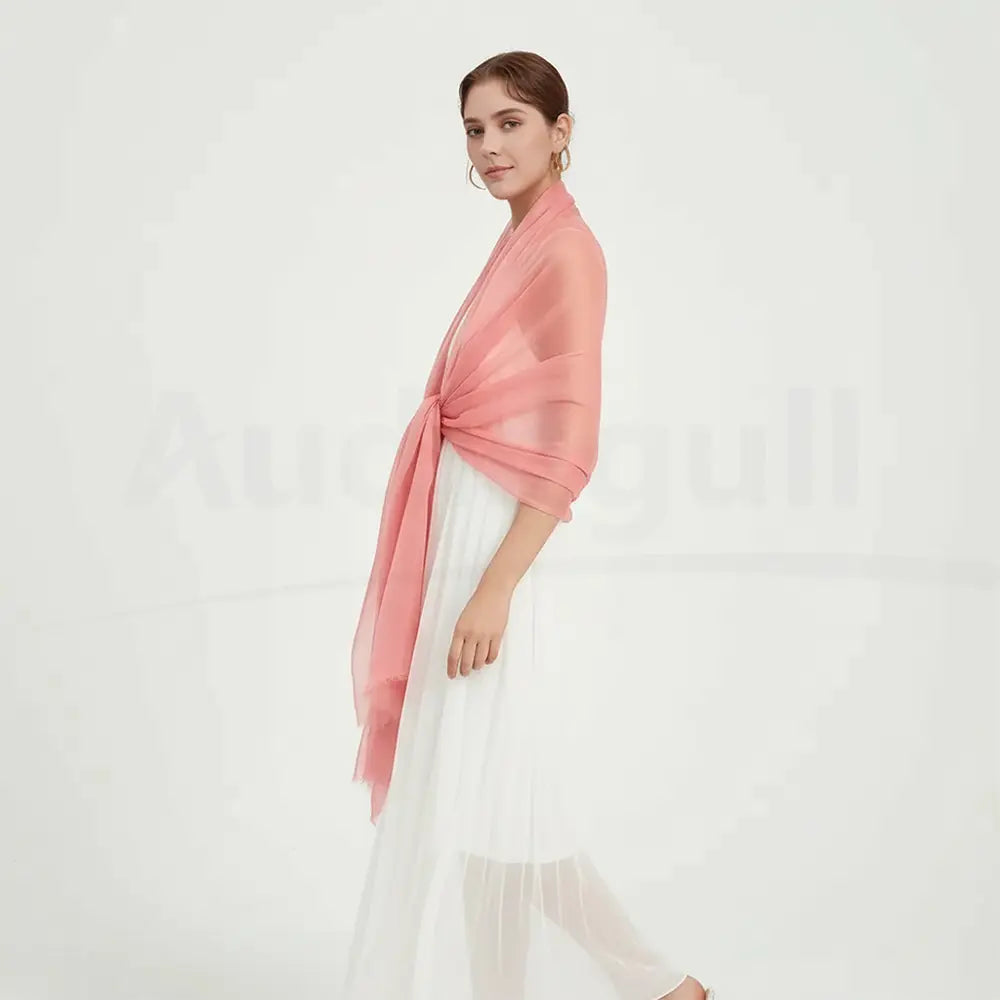 Audingull Soft Pure Cashmere Cloudweight Scarf Wrap