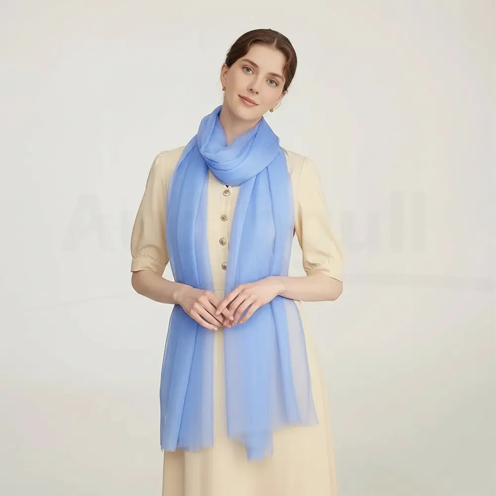 Audingull Soft Pure Cashmere Cloudweight Scarf Wrap