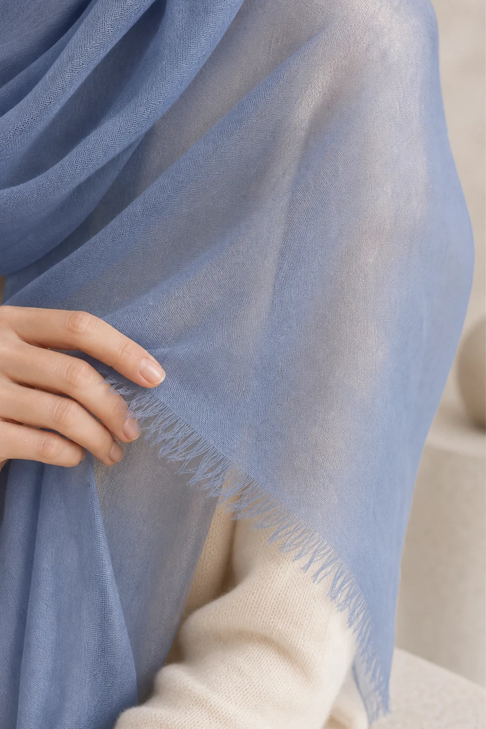 Audingull 100% Cashmere Lightweight Wrap Scarf for Women
