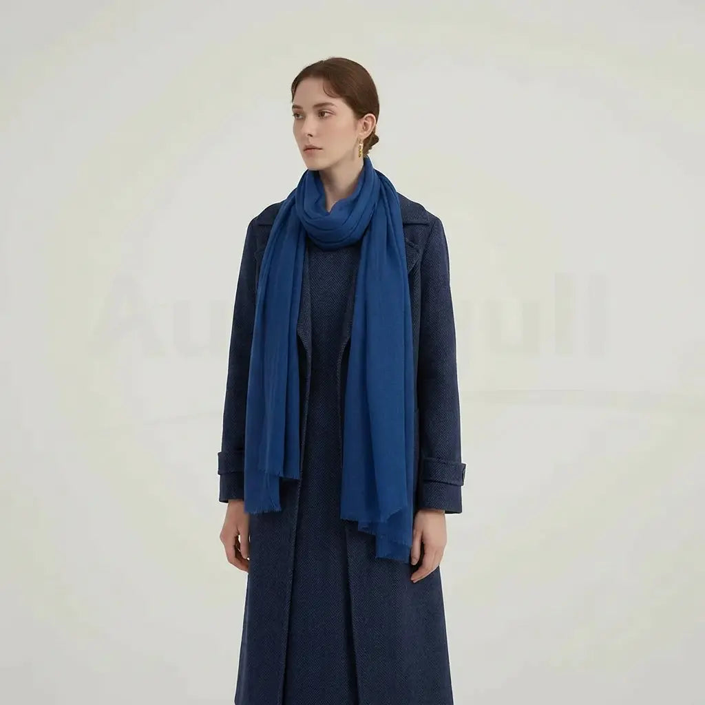 Audingull Soft 100% Cashmere Cloud-Light Scarf Wrap