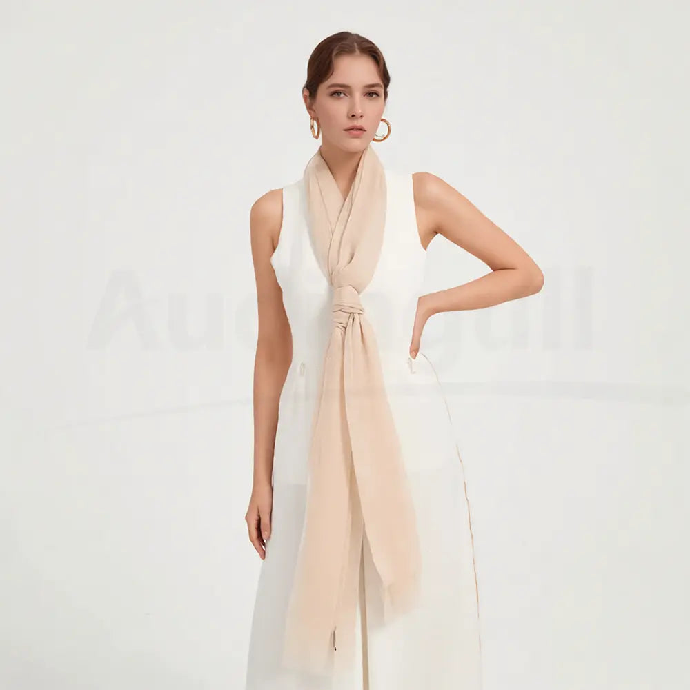 Audingull Soft Pure Cashmere Cloudweight Scarf Wrap