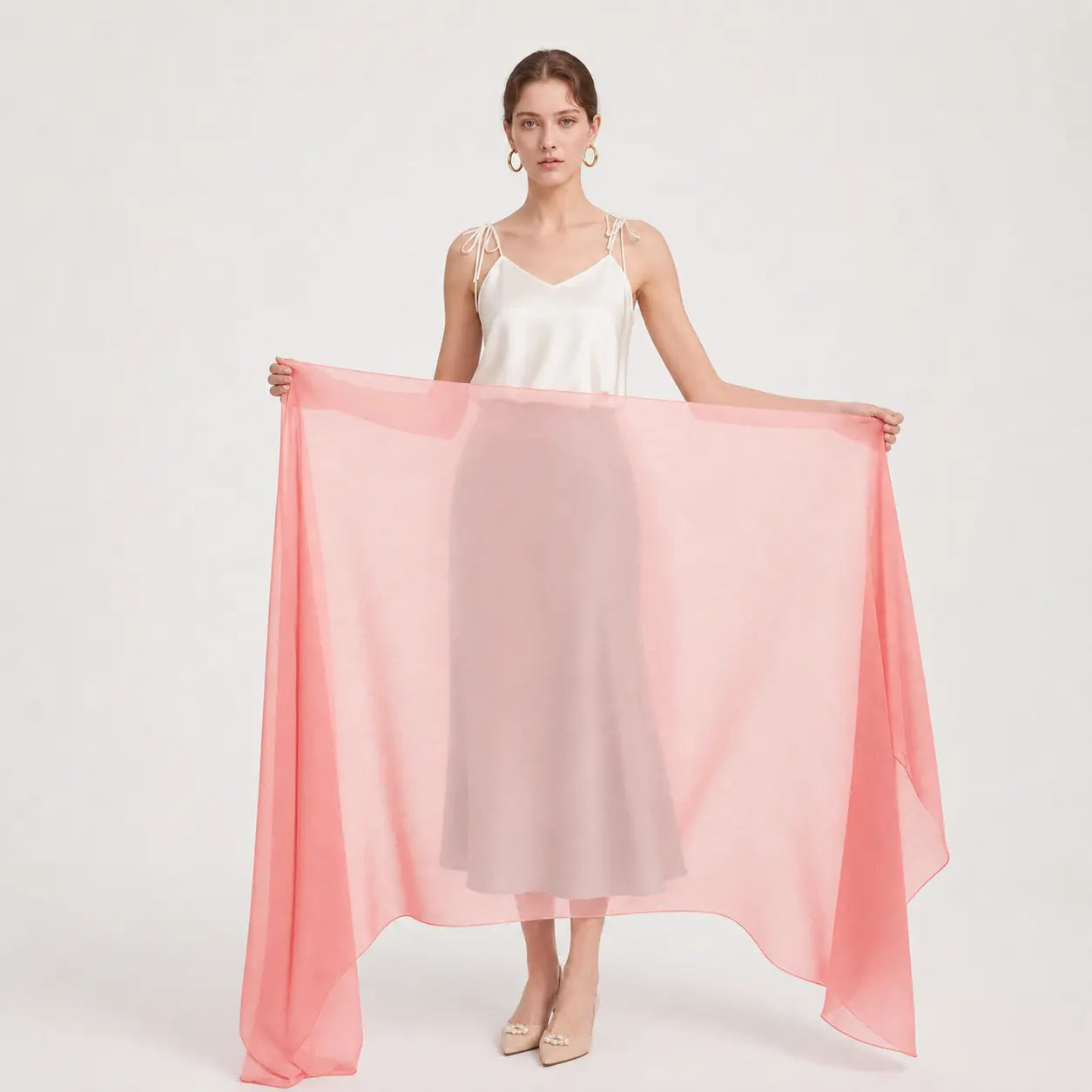 Audingull Soft 100% Cashmere Cloud-Light Scarf Wrap