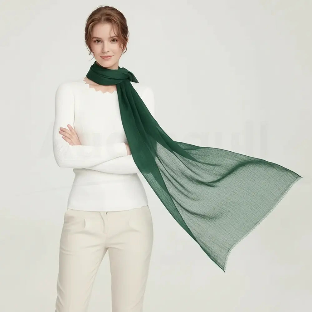 Audingull Soft Pure Cashmere Cloudweight Scarf Wrap