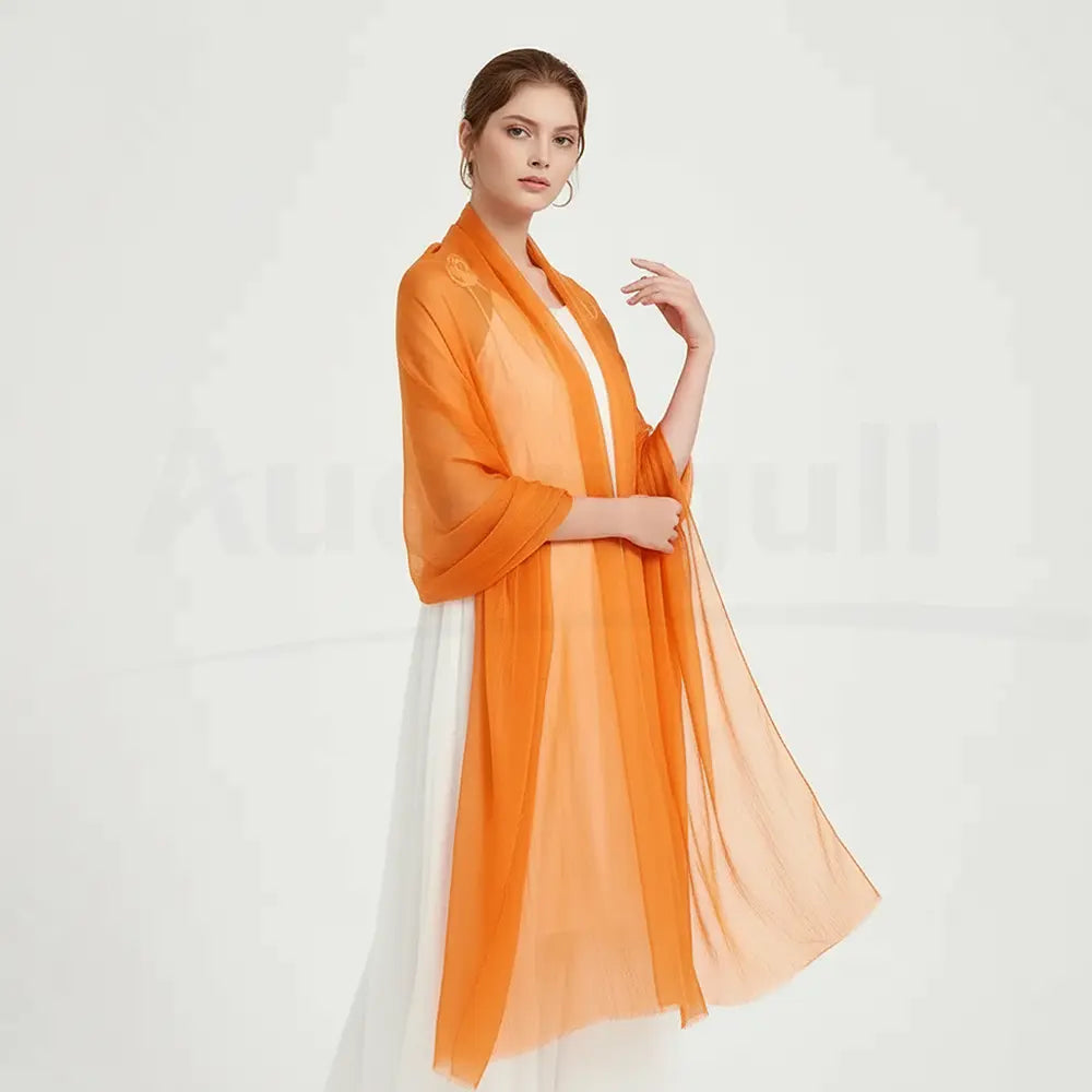 Audingull Soft Pure Cashmere Cloudweight Scarf Wrap