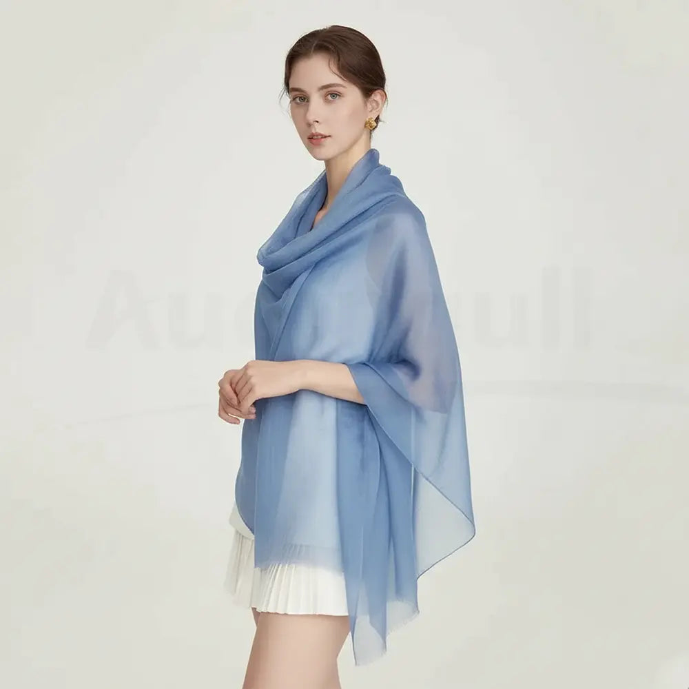 Audingull Soft Pure Cashmere Cloudweight Scarf Wrap