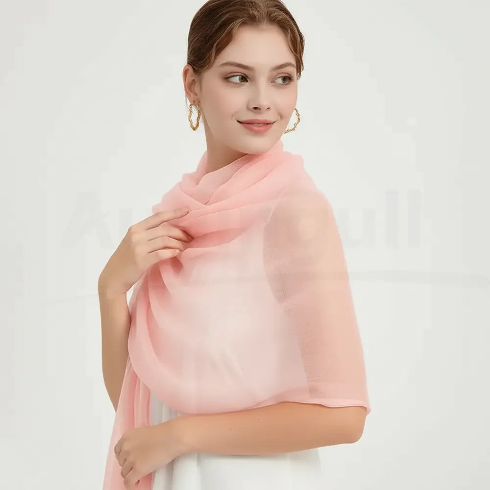 Audingull Soft Pure Cashmere Cloudweight Scarf Wrap