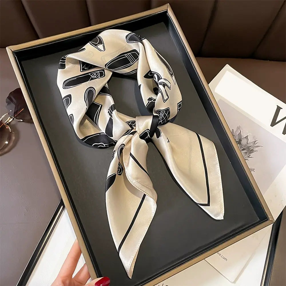 Audingull Breathable 100% Silk Scarf for Daily Wear