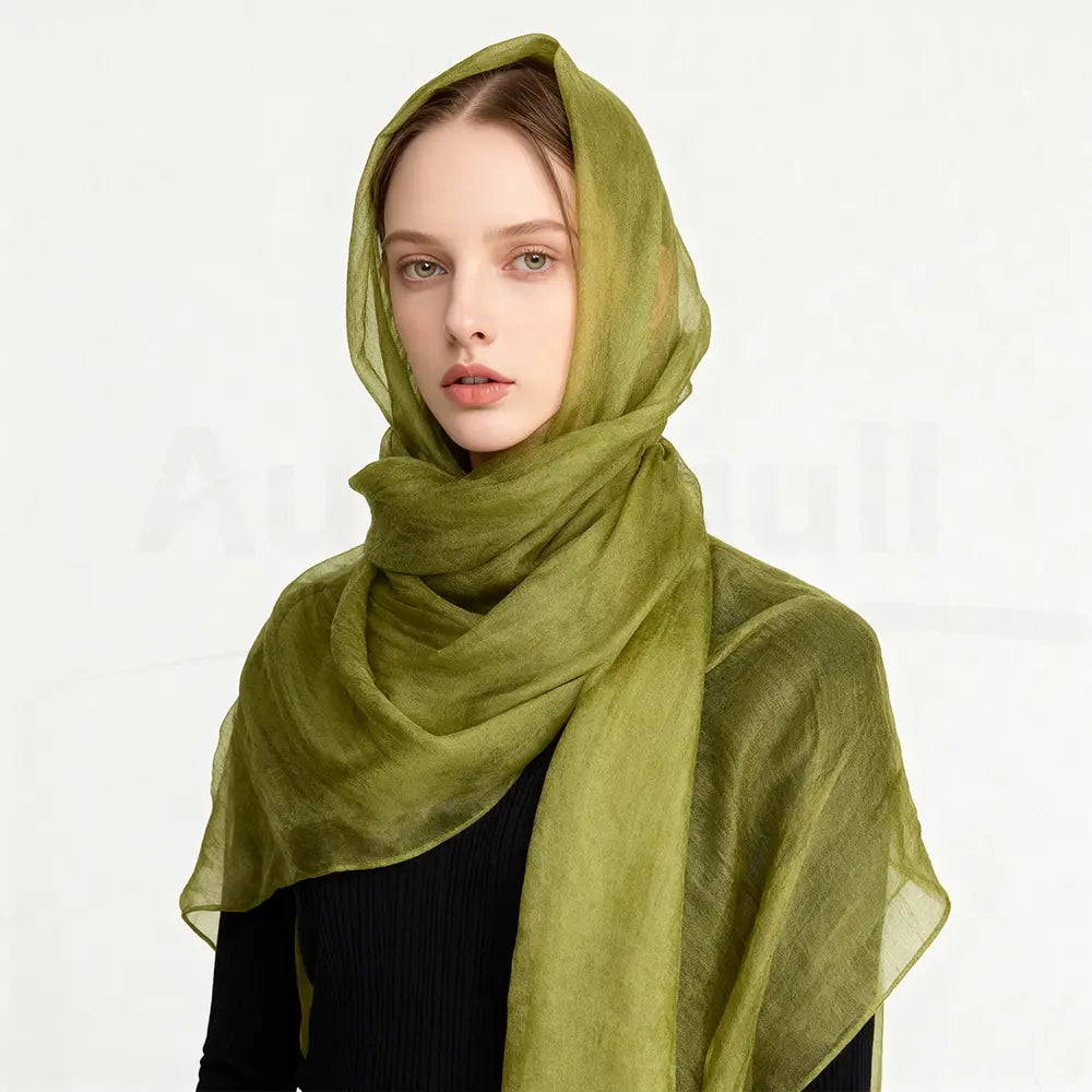 Audingull Soft Pure Cashmere Cloudweight Scarf Wrap