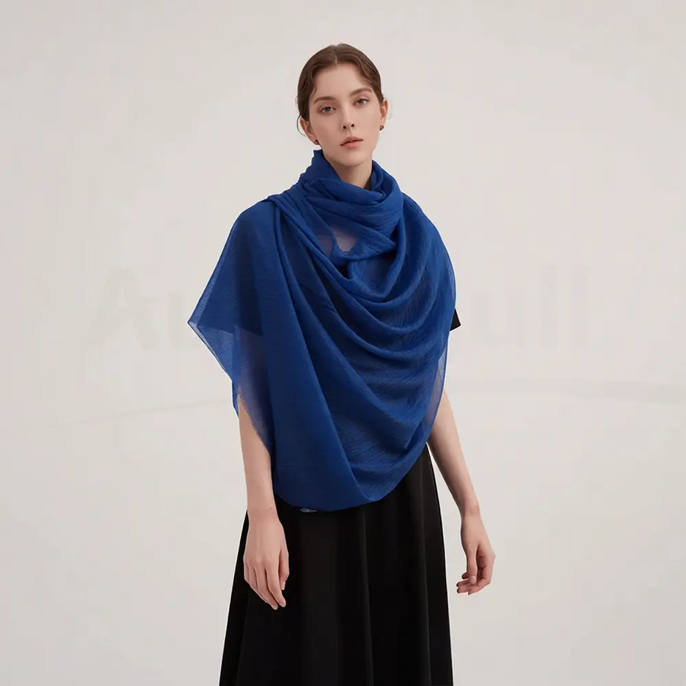 Audingull Soft Pure Cashmere Cloudweight Scarf Wrap