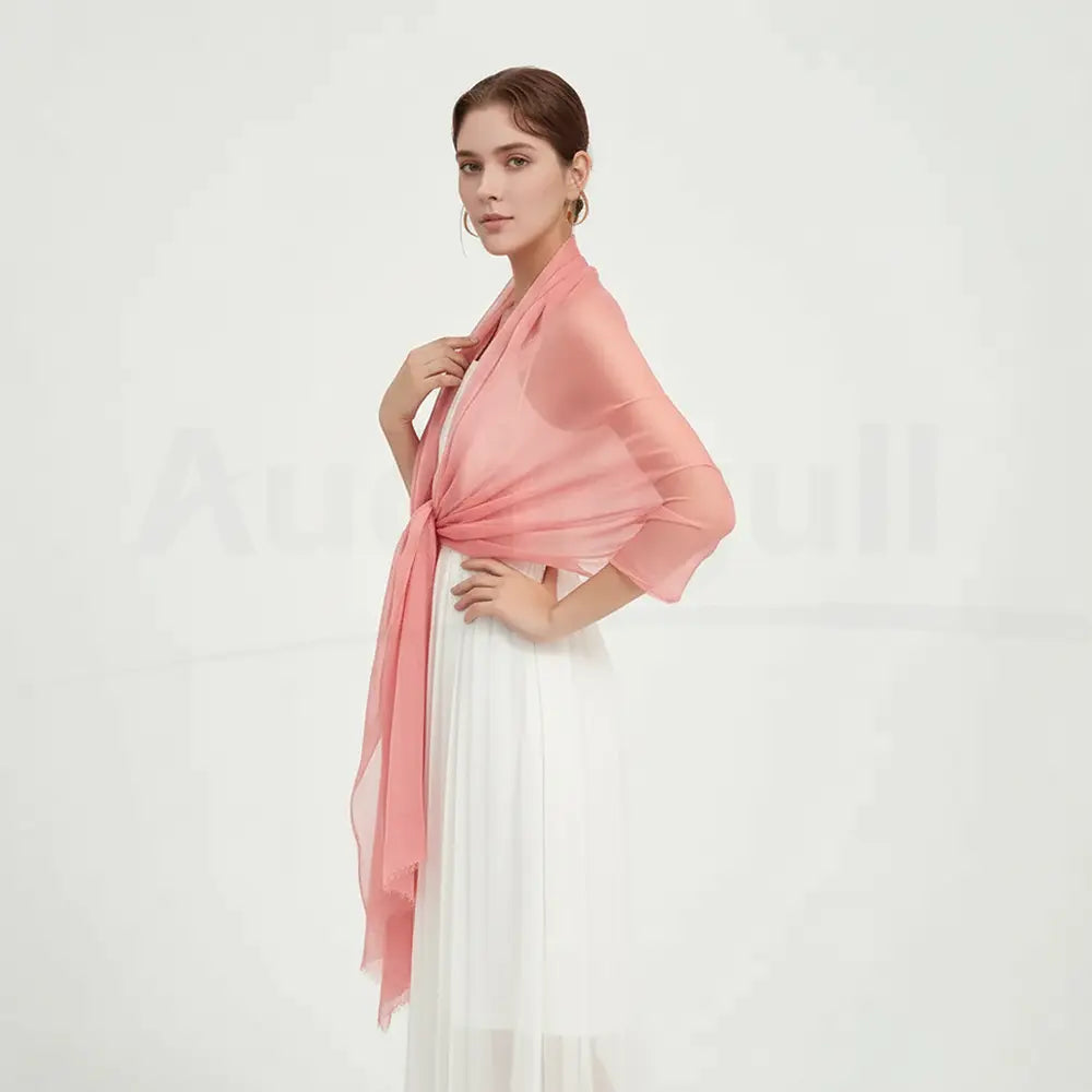 Audingull Soft Pure Cashmere Cloudweight Scarf Wrap