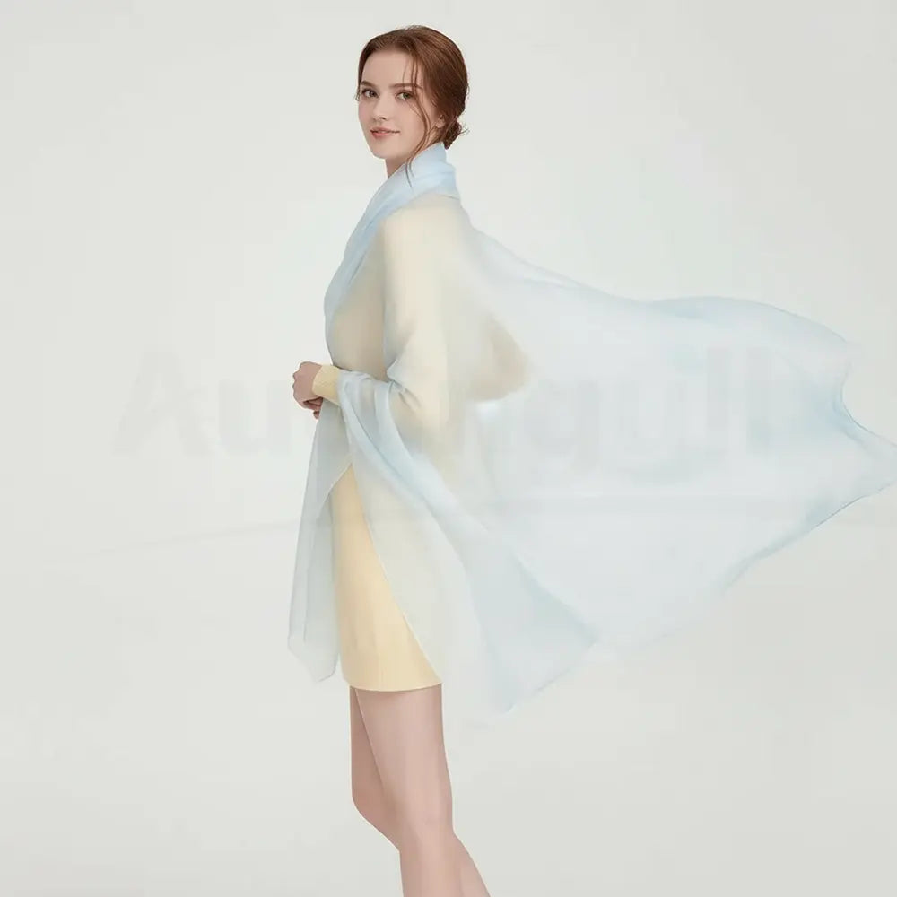 Audingull Soft Pure Cashmere Cloudweight Scarf Wrap