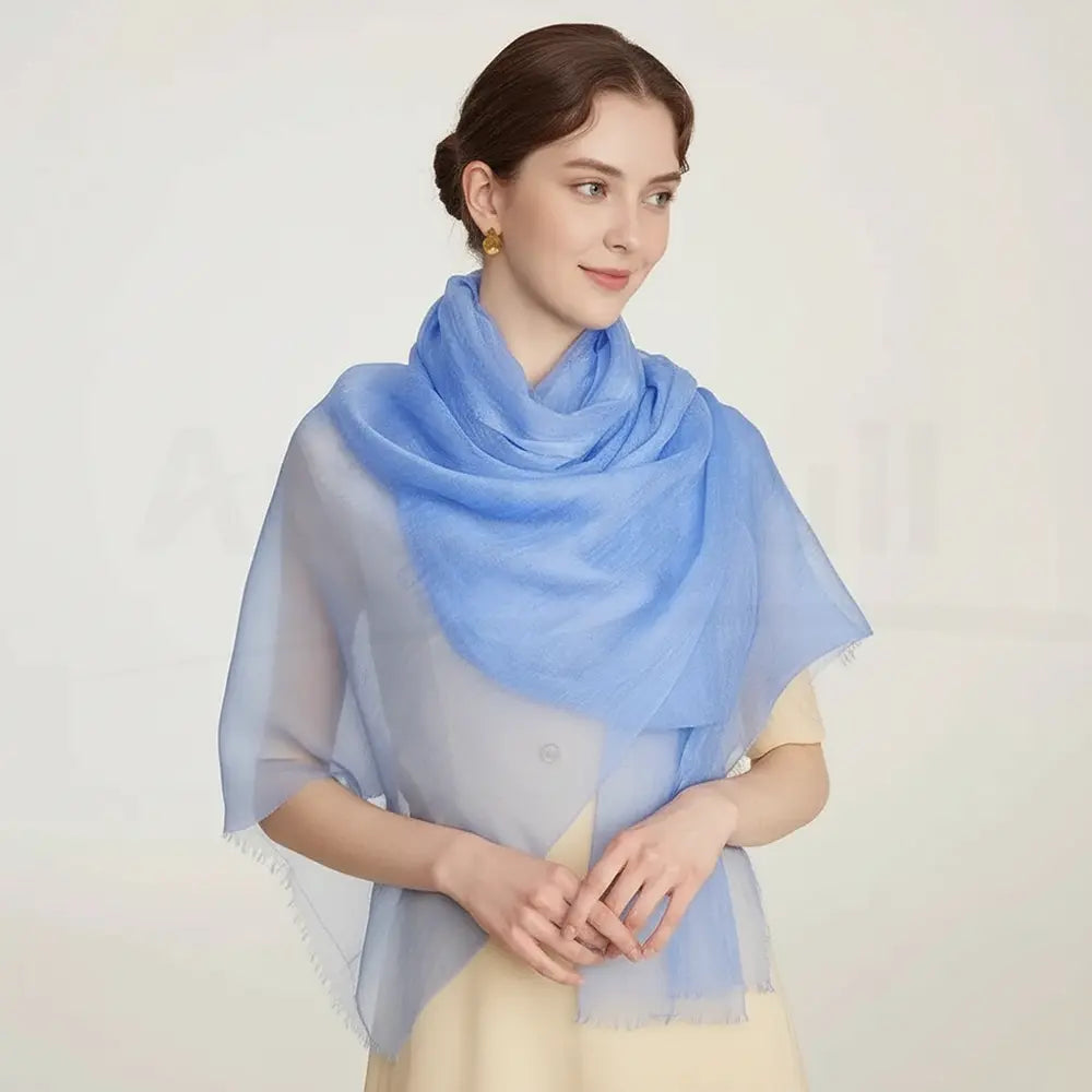 Audingull Soft Pure Cashmere Cloudweight Scarf Wrap