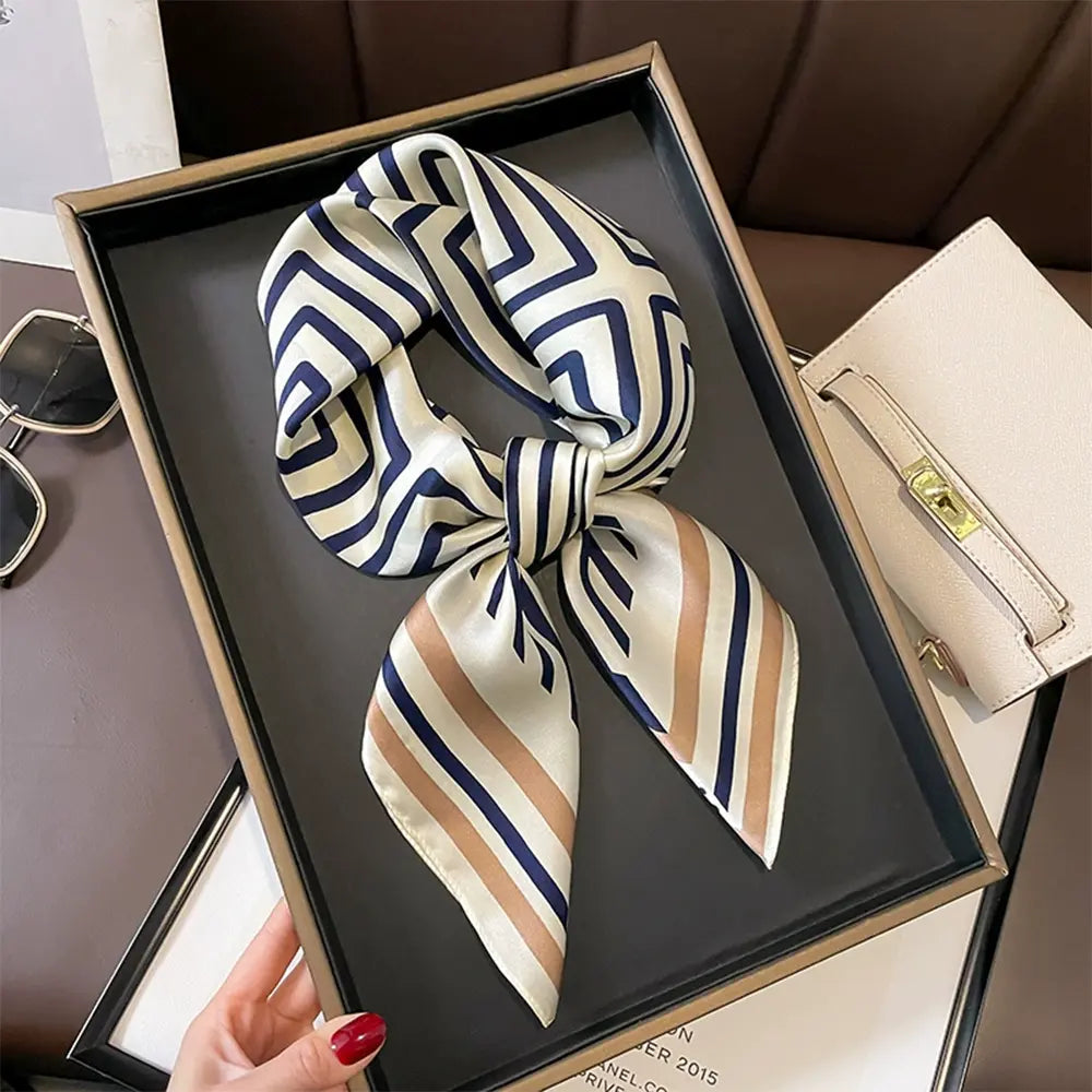 Audingull Fashion Accessory 100% Silk Scarf for Women