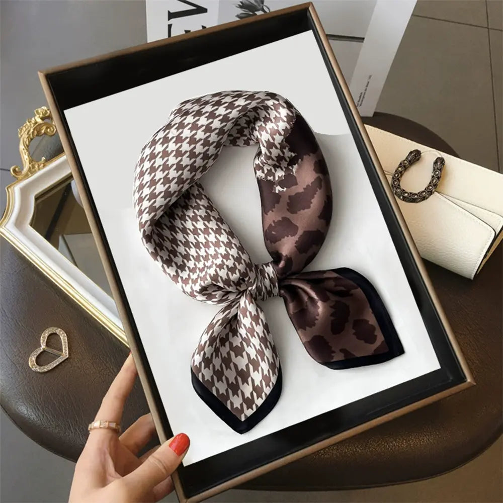 Audingull Smooth and Soft 100% Silk Scarf for Women