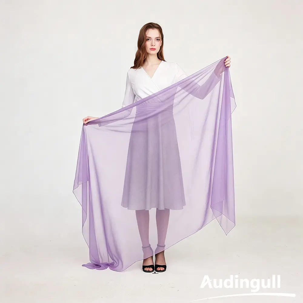 Audingull Lightweight 100% Mulberry Silk Scarf & Wrap