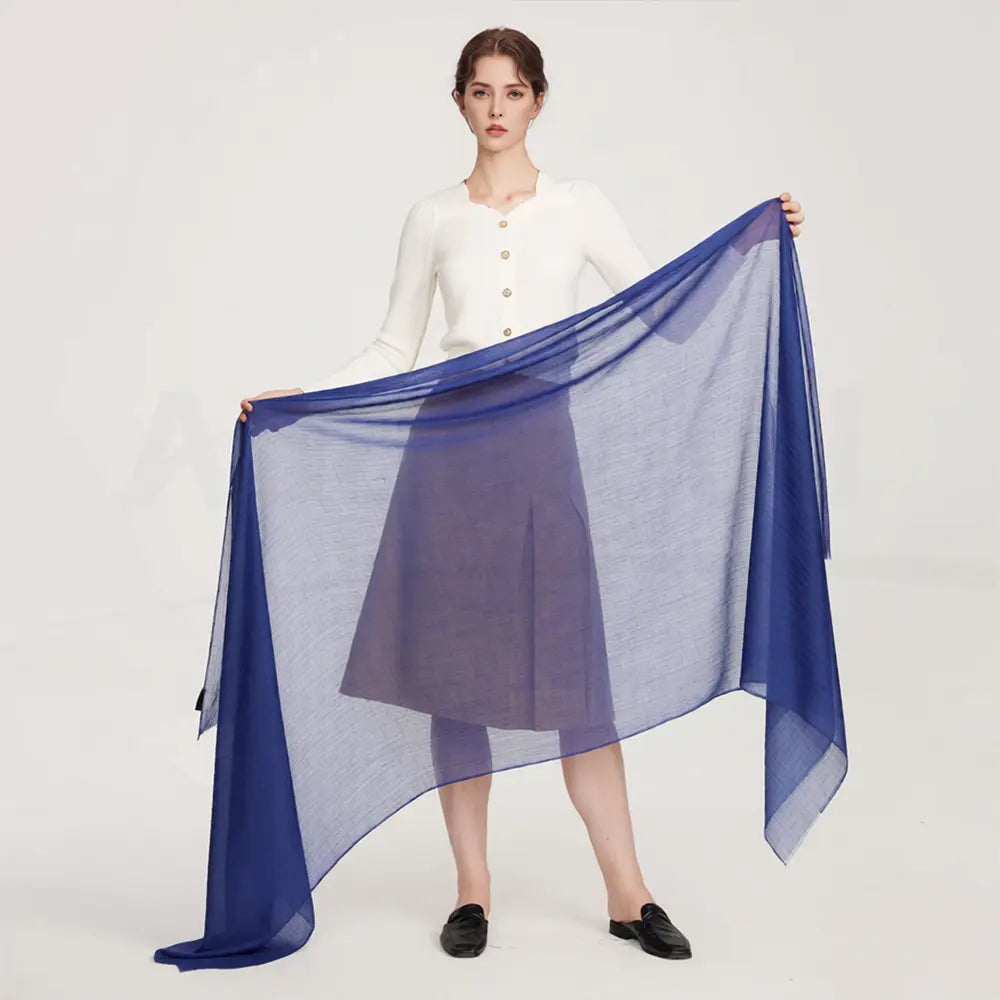 Audingull Soft 100% Cashmere Cloud-Light Scarf Wrap